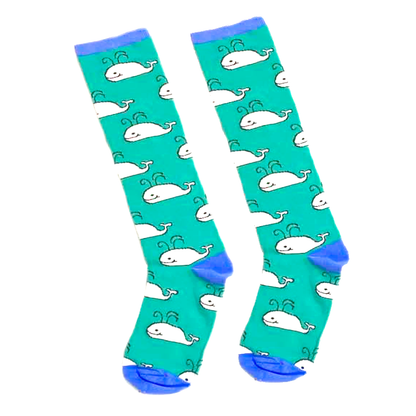 Riding Socks - Whale Socks, Animal Riding Socks