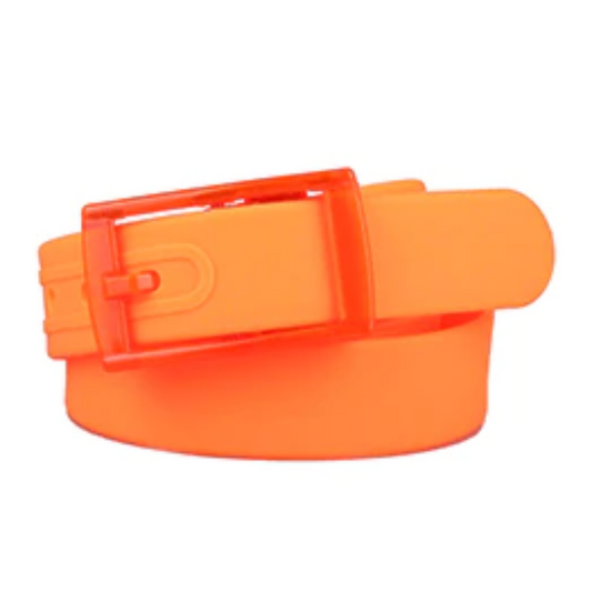 Orange Silicone Belt