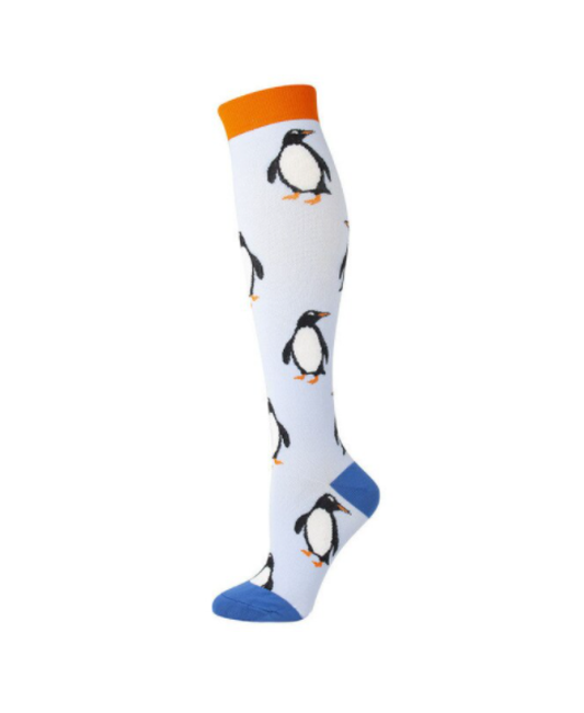 Penguin Riding Socks