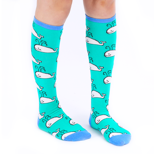 Riding Socks - Whale Socks, Animal Riding Socks